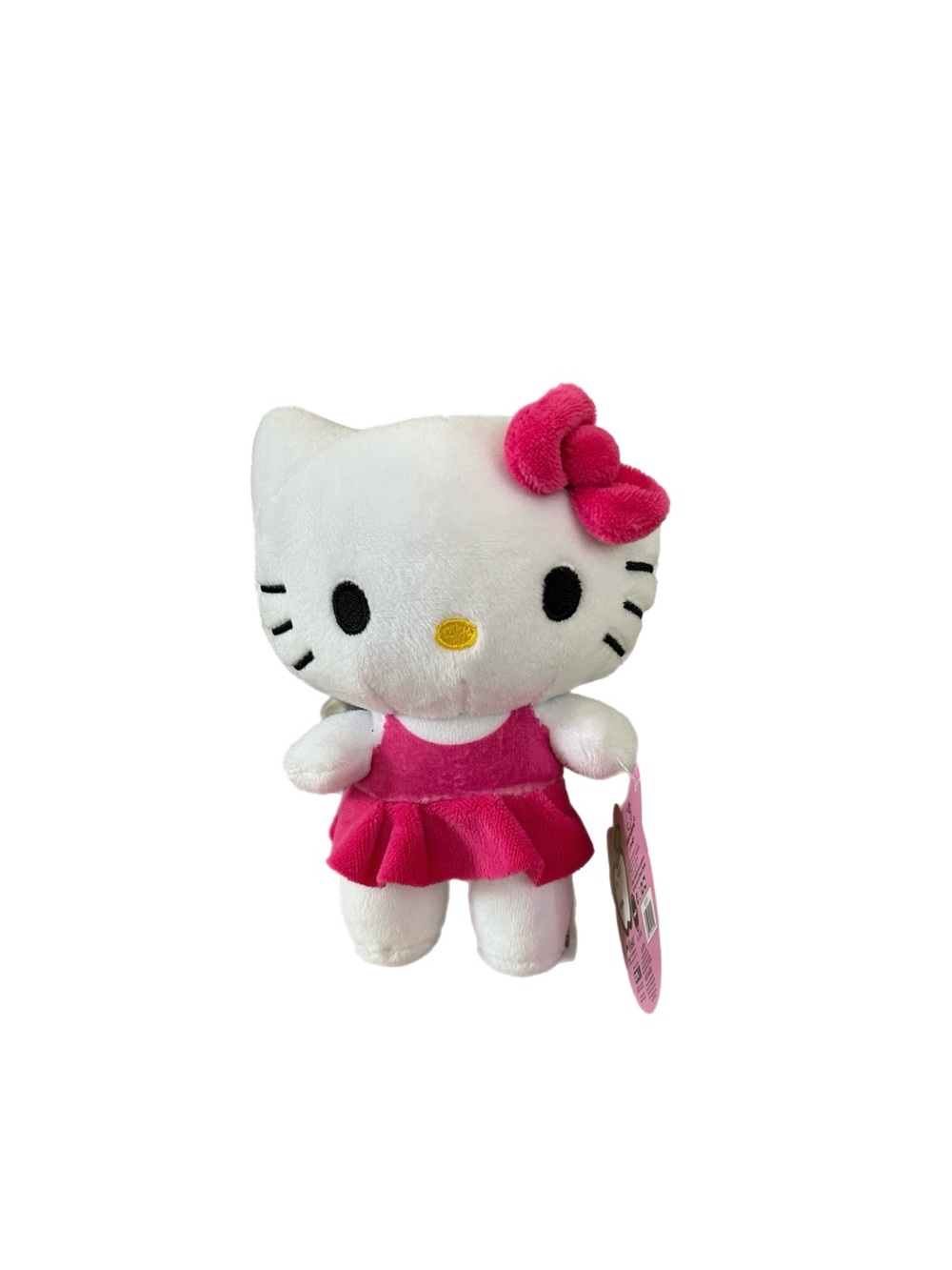 Hello Kitty White Plush with Hot Pink Dress and Bow